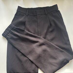 Uniqlo Drape Jogger Pants (BLK)